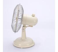 KieTeiiK Portable 5.7inch Oscillating Table Fan Rechargeable 2-Speed USB/AA Battery Powered Desk Fan for Children Men