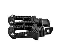 KieTeiiK Secure Grip Motorcycle Rear Footrests High Strength Aluminum Not Slip Surfaces Footrests for Passenger Anti Slip Footpegs