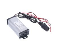 KieTeiiK Voltage Converter 36V-96V to 12V 20A, 3 Pin Input Plug with Bare Wire Output, Fan Cooled Module for Electric Bike Accessory Wiring