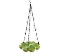 KieTeiiK Weatherproof Bird Feeder 4 Compartment Hanging Large Tray Easy Fill for Backyard Hanging Bird Feeder