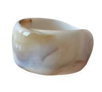 KIFEDSLJ Acrylic Chunky Bangle Bracelets for Women Tortoiseshell Acetate Mottled Wide Chunky Cuff Bangle Wristband Jewelry, 7.1cm, Resin, no gem