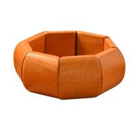 KIFEDSLJ Boho Wooden Beads Stretch Bracelet Colorful Wood Beaded Wide Chunky Bangle for Women Jewelry, diameter:8cm, Wood, no gem