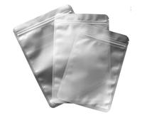 KIFSDLF 100Pcs/Lot Frosted Transparent Zip Lock Bag Waterproof Dustproof Reusable Reclosable Food Candy Dried Fruit Snack Tea Coffee(18x26cm)