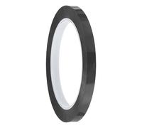 KIFSDLF 1Roll 3/5/8mm Length 66M 5S Desktop Positioning Tape Marking Whiteboard Color Discrimination Warning Drawing Grid Line(Black_8mm)
