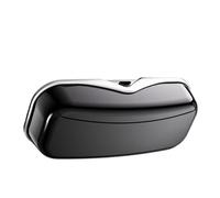 KIFSDLF Car Sun Visor Fashion Glasses Storage/Dustproof Case Fully Enclosed Flip Cover Universal for glasses storage(Black)