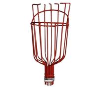 KIFSDLF Deep Basket Fruit Picker Head Convenient Catcher Apple Peach Picking Farm Garden Device tools Suitable for Home, Orchard, Farm and Garden(Red)