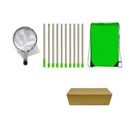 KIFSDLF Fruit Picker Pole with Basket Telescoping 1.6-4m Adjustable Fruits Tool for Apples Mango Lemon Orange Cherry Suitable for Home, Orchard, Farm and Garden(4.0M)