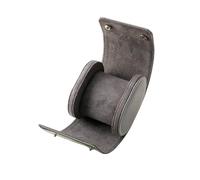 KIFSDLF Prevents Scratching and Oxidation Watch Box Case Watch Pouch Organizer Classic Travel Storage Leather Bag PU Leather Watch Case(Gray 1 Bits-79)