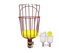 KIFSDLF Professional Fruit Picker Tool - Extendable Pole for High Branches, Ideal for Harvesting Apples, Oranges & More Suitable for Home, Orchard, Farm and Garden(Red)