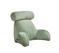 KIFSDLF Ultra Soft Memory Foam Reading Pillow Office Sofa Bedside Back Cushion Bed Lumbar Support Cushions Backrest Backs Rest(Green)