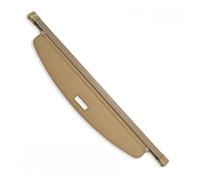 KIFWGIH Cargo Cover For Peugeot 3008 2009-2017 Trunk Cargo Cover Security Shield Rear Luggage Curtain Retractable Partition Privacy Rear Trunk Parcel Shelf(Beige)