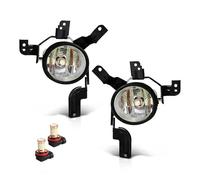 KIFWGIH For CRV 2007 2008 2009 LED Halogen Bulb Fog Lamp Front Bumper Headlight Accessories Foglight 33951-SWA-H01/33901-SWA-H01 Car Fog Lights FogLight(LED White)