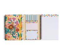 KIFZM A5 Sticky Notebook,Each with 9 Pads of Decorated Sticky Notes and a Handy Notebook,Self-Stick Note Pads Teacher Appreciation Gift Writing Memo Pads School Office Supplies and Daily Organization
