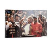 KIGAESH Kanye West Kid Cudi Wall Art Canvas Aesthetic Decoration Living Room Bedroom 12x18inch(30x45cm) Frame-style