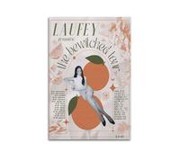 KIGAESH Laufey Poster Bewitched New Music Album Cover Wall Art Canvas Aesthetic Decoration Living Room Bedroom 08x12inch(20x30cm) Unframe-style