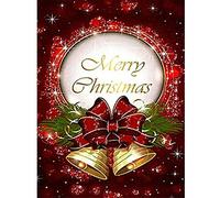 KigauruDiamond Painting Kits for Adults, BENBO Full Drill 5D Merry Christmas DIY Paint by Numbers Mosaic Cross Stitch Arts Craft for Home Wall Decor, 11.8Inx15.8In
