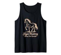 Kiger Mustang Strong Proud Beautiful Tank Top