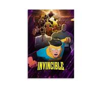 KIGFGMVCK Invincible Poster Comic Vintage Tv Series Posters for Room Aesthetic Canvas Wall Art Bedroom Decor12x18inch(30x45cm)
