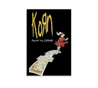 KIGFGMVCK Korn Poster Music Rock Band Vintage Posters for Room Aesthetic Canvas Wall Art Bedroom Decor16x24inch(40x60cm)