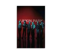 KIGFGMVCK Linkin Poster Park Music Rock Band Vintage Posters for Room Aesthetic Canvas Wall Art Bedroom Decor20x30inch(50x75cm)