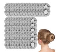 Kighdel 90Pcs Elastic Hair Nets Hair Net for Women Men Black Elastic Edge Mesh Unisex Kitchen Hairnets with Stretch Edge for Foodservice, Dancing, Sleeping, Ballet Buns