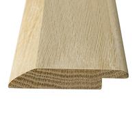 Kigley Solid Red Oak Interior Threshold Wood Overlap Threshold Doorways Reducer Threshold, 36 Inches Long (Classic Style)