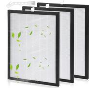 Kigniote 3 Pack HEPA Filter Compatible with Meaco Dehumidifier 20L 20LE Low Energy and Air Purifier 2 in 1 H13 Hepa Filter Replacement für Meaco Dehumidifier 20L (26x19x1cm)