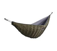 KiGoing Double Hammock, Ultra-light Full Length Camping Hammock Underquilt, Thickened Windproof Warm Hammock Sleeping Quilt Blanket for Camping