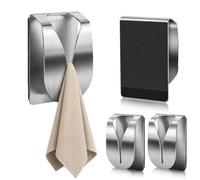 KIHOGEM 4Pcs Magnetic Towel Hook Holder