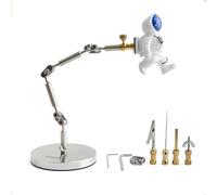 Kihomi Stop Motion Animation Rig - Pro Armature Kit with Adjustable Stainless Steel Arm for Claymation & Puppets, 5 Connectors, 180g Load, Ideal for Frame-by-Frame Motion Control in Studio Projects