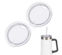KIICII 2 Packs Cup Lids Compatible with Stanley 24oz Stay-Chill Beer Stein/Insulated Stainless Steel Party Mug, Transparent Beer Glasses Lids, Replacement Cup Covers, BPA-Free (Mugs NOT Included)