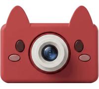 KIIMENTO Akito the Fox Kids' Digital Camera - Red & White