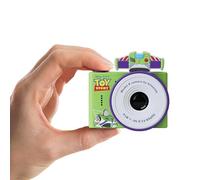 kiimento Disney Buzz Lightyear Ultra-Compact Kids Digital Camera Camcorder with Selfie Lens, 16GB Memory Card, Toddler Friendly Gift for Boys & Girls Ages 3-6 (Model A)