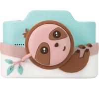 KIIMENTO Zippy the Sloth Kids' Digital Camera - Green, Brown & White