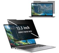 KiimLaa 13.3 inch 16:10 Nano-Coated Removable Privacy Screen Filter, Anti Blue Light Glare UV Rays Protector Film for 13.3'' 16:10 Laptop, Anti Peeping Laptop Shield - 287 mm x 189 mm