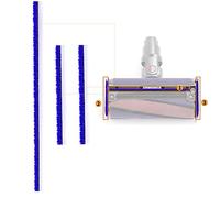 KiimSin 3Pcs Soft Plush Strips Accessories for Dyson V6 V7 V8 V10 V11 Vacuum Cleaner Soft Roller Head Replacement Parts