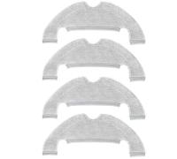 KiimSin 4 Pieces Mop Cloths Replacement Part for Dreame D10 Plus / Z10 PRO /D9 Plus/ L10 Plus /D10s Plus Robot Vacuum Cleaner Accessories Microfiber Mop Cloth