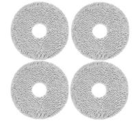 KiimSin 4Pcs Mop Cloths Replacement Part for Xiaomi X20+,X10+, for Dreame L10s Pro Ultra Heat, L10s Pro Gen 2, X40 Ultra, L30 Ultra, L20 Ultra, L10 Ultra, L10s Ultra, L10s Plus, L10 Prime Accessories