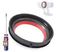 KiimSin Dust Bin Top Fixed Sealing Ring for Dyson V10 SV12 Vacuum Cleaner Replacement Parts, Dust Bin Bucket Top Sealing Ring with Torx Screwdriver Repair Part Accessories