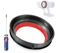 KiimSin Dust Bin Top Fixed Sealing Ring for Dyson V12 Detect Slim V12 Digital Slim V10 Slim SV18 SV20 SV30 Vacuum Cleaner Replacement Parts, Dust Bin Bucket Top Sealing Ring + T8 Torx Screwdriver