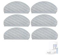 KiimSin Mop Cloths Accessory Set for Ecovacs Deebot N20 Pro Plus / N20 / N20 Plus Robot Vacuum Cleaner, Microfiber Mop Cloth Replacement Parts, 6 Pack
