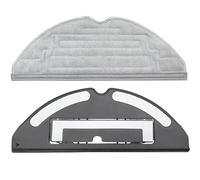KiimSin Mop Cloths with Replacement Holder Accessory for Roborock S8/S8 +/S8 Pro Ultra/S7/S7 Maxv/S7 Maxv Ultra/S7 Max Ultra/S7 Pro Ultra, Mop Cloths Holder Pad Replacement Parts