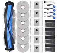 KiimSin Replacement Part Accessory for Ecovacs Deebot T30C Omni, T30C Omni Gen2 Vacuum Cleaner Robot, 1 Main Brush, 6 Wipes, 6 Dust Bags, 4 Filters, 4 Side Brushes