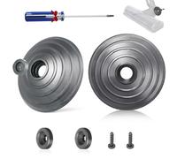 KiimSin V-Ball Wheels Replacement Part for Dyson V6 V7 V8 V10 V12 DC58 DC59 DC62 DC72 DC74 SV10 SSV12 SV20, 35W 50W Direct Drive Cleaner Head Accessories, 2Ball Wheels+2Screw+2Fixing+Screwdriver
