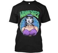 KIINMY NWT Frankenhooker Wanna Date American Comedy Horror Film Vintage T-Shirt S-4XL BlackMedium