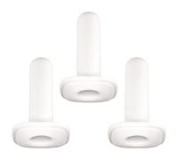 Kiiroo Onyx Tight Fit Masturbator Sleeve - 3 Pack (White)