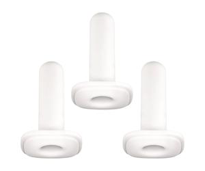 Kiiroo Onyx Tight Fit Masturbator Sleeve - 3 Pack (White)