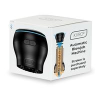 KIIROO PowerBlow Automatic Male Masturbator - Add-on for KIIROO Feel Strokers - Interactive Blowjob Machine - Connect with Interactive Adult Content via FeelMe AI - Intensity Control - Easy to Use