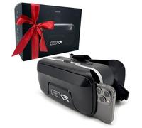 Kiiroo VR Headset for Phone - Mobile VR Glasses for iPhone, Android & Windows, Fits 5.5"-7.2" Devices, Adjustable IPD & Focus, Glasses-Friendly, 40mm HD Aspherical Lens