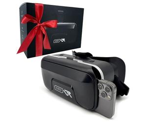 Kiiroo VR Headset for Phone - Mobile VR Glasses for iPhone, Android & Windows, Fits 5.5"-7.2" Devices, Adjustable IPD & Focus, Glasses-Friendly, 40mm HD Aspherical Lens